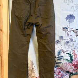 Levi's Men's Khaki Straight Jeans